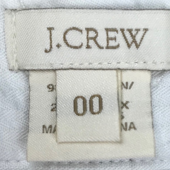 J. Crew White & Navy Blue Tiki Print Shorts - Picture 5 of 7